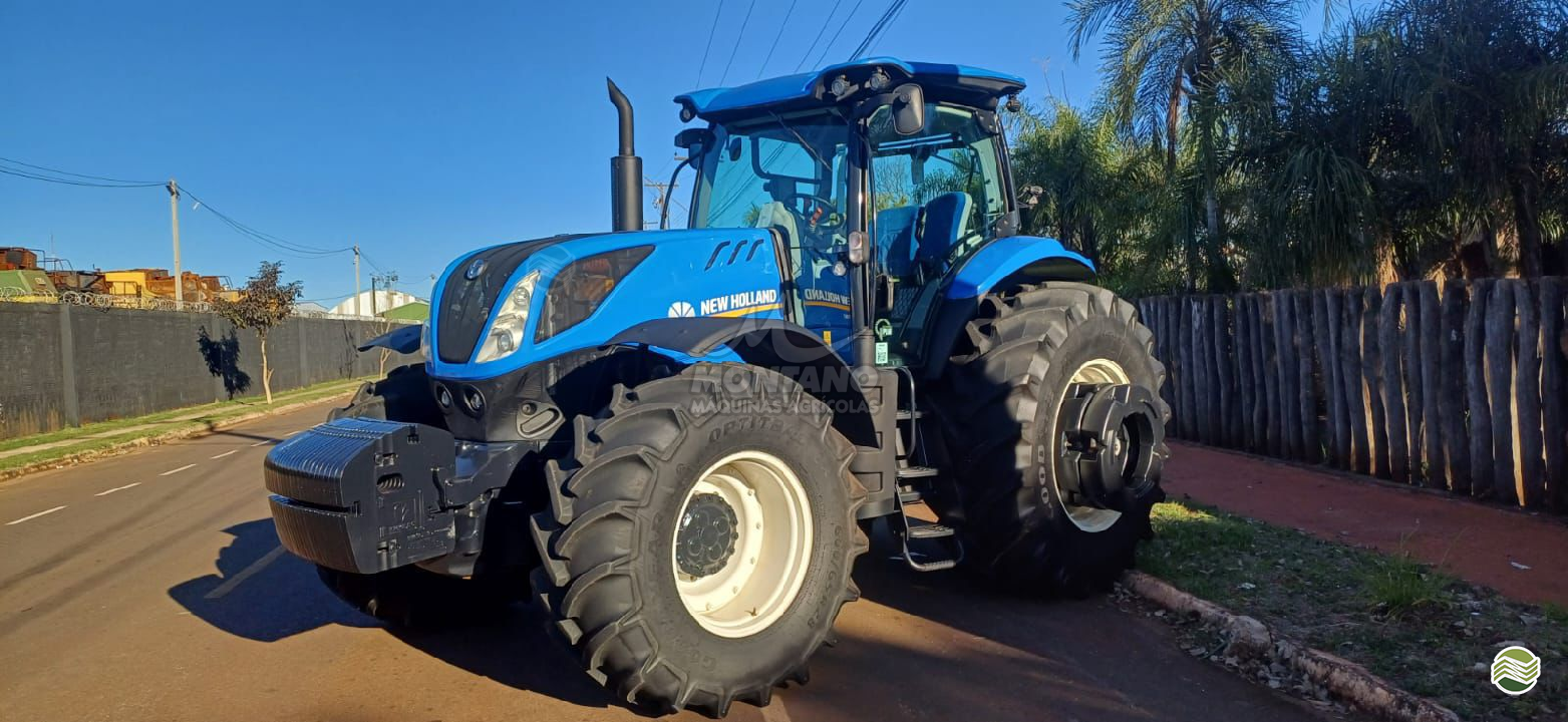 TRATOR NEW HOLLAND NEW T7 240 Tração 4x4 Montano Máquinas Agrícolas LAGOA VERMELHA RIO GRANDE DO SUL RS
